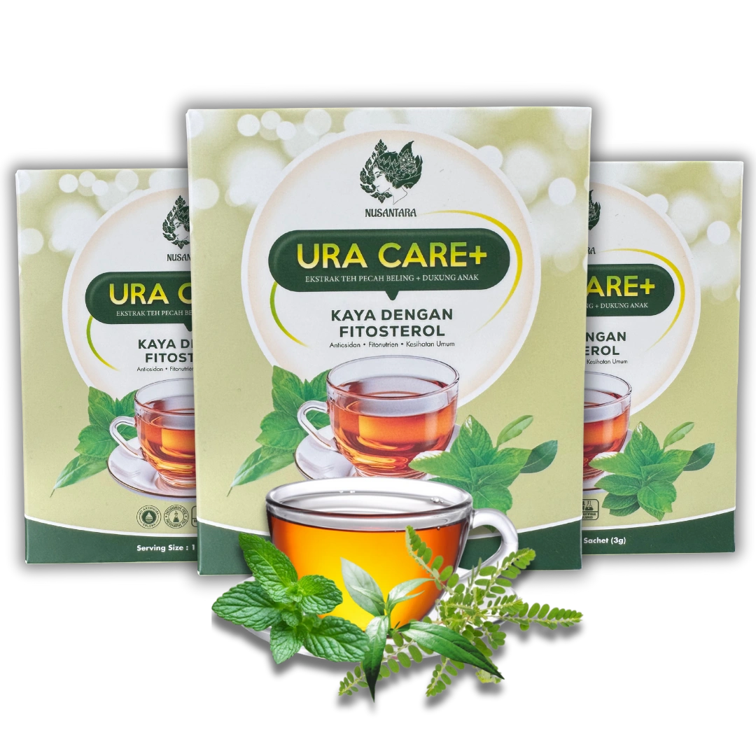 UraCare+ Set Konsisten, 3 kotak dengan hadiah percuma